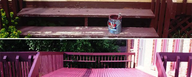 Les avantages de peindre votre terrasse